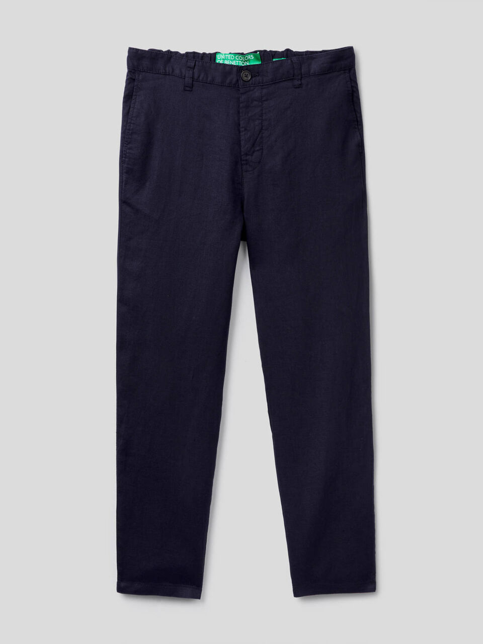 Pantaloni chino in puro lino image number 1