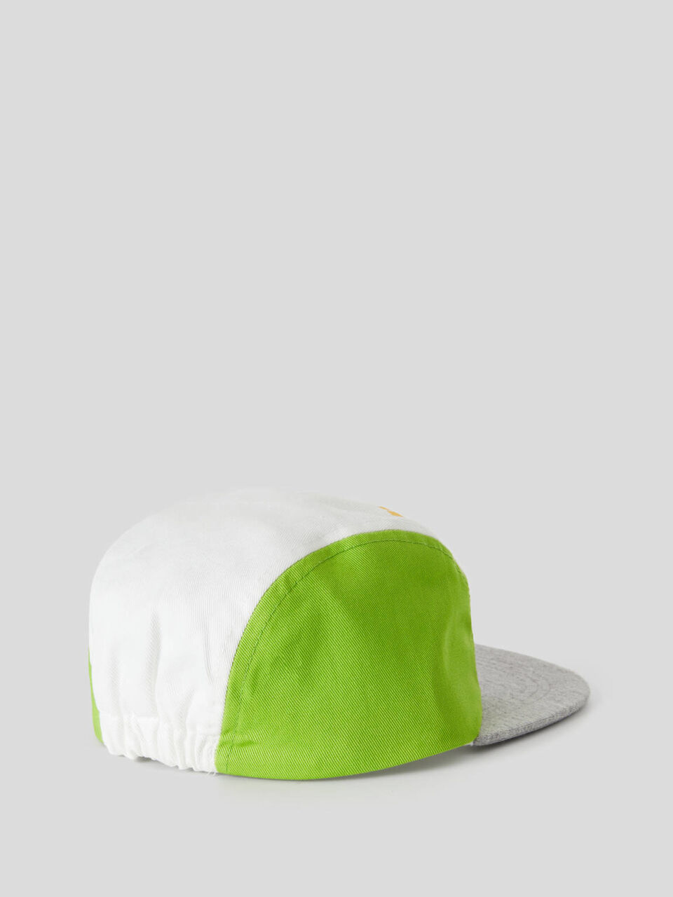 Cappellino color block in 100% cotone image number 2