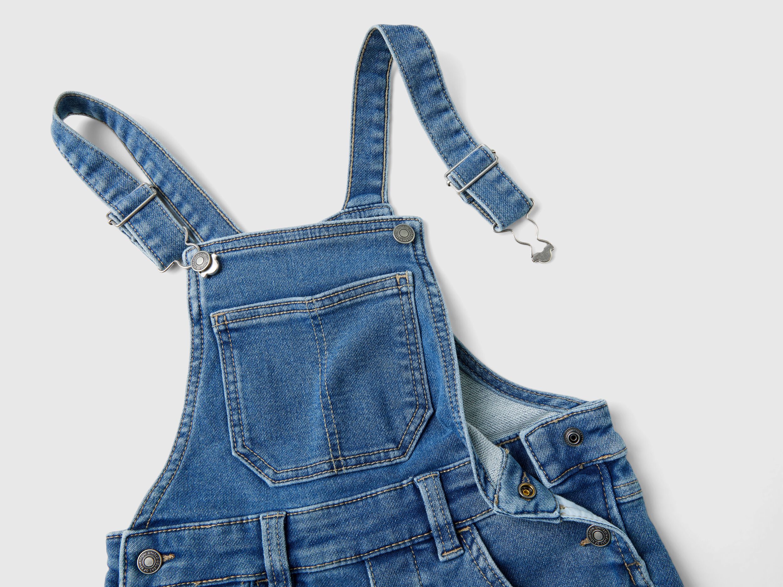 Salopette jeans benetton outlet