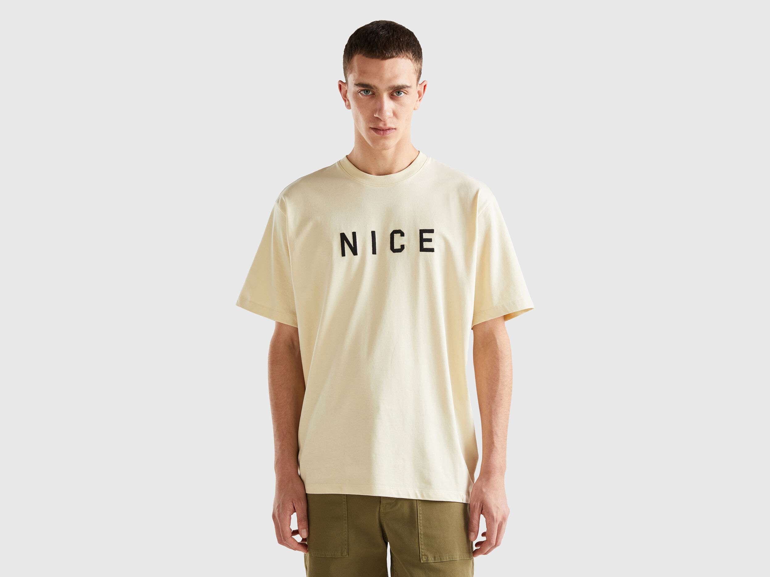 T shirt uomo benetton top