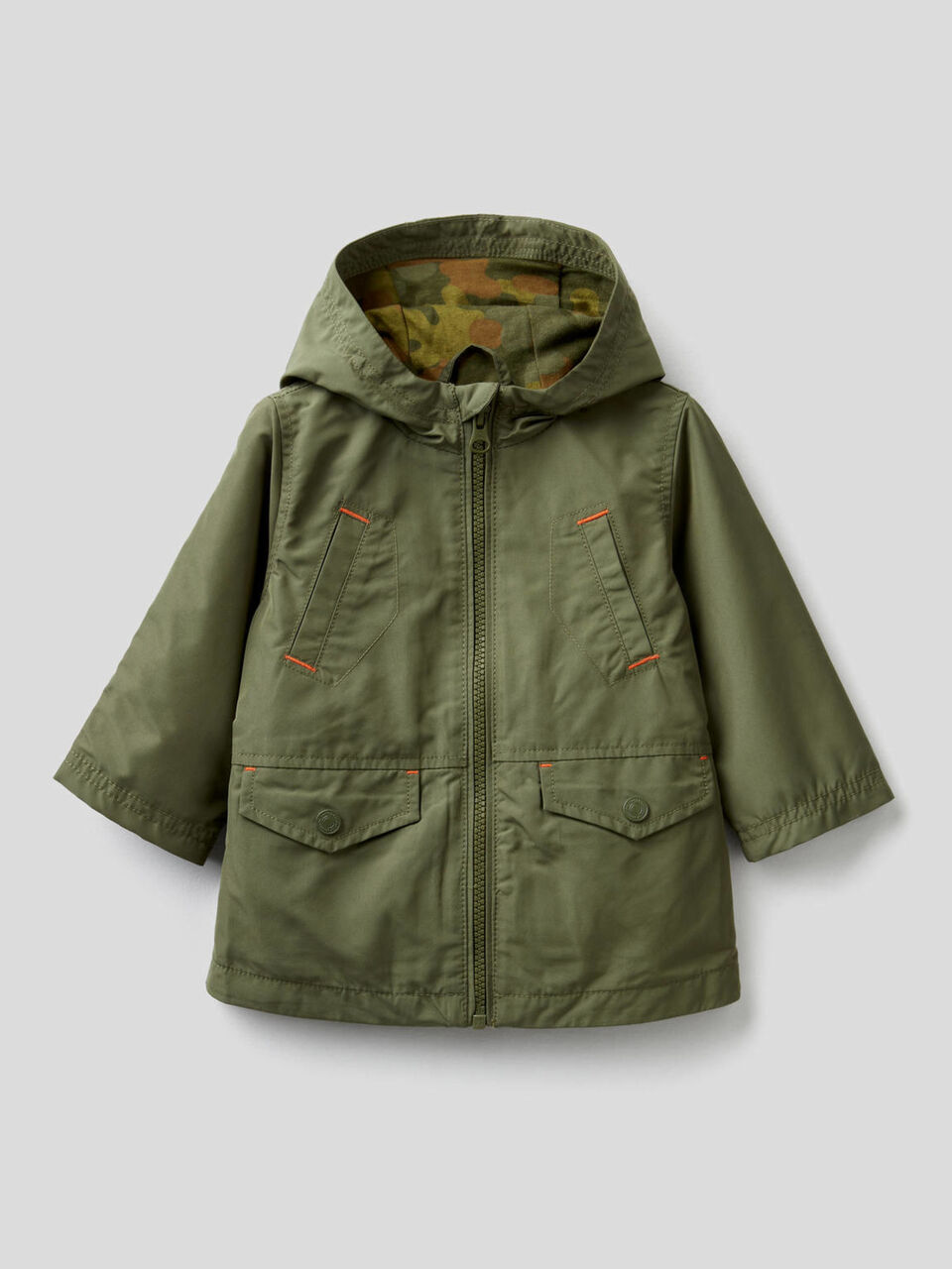 Parka in tessuto "Rain Defender" image number 1