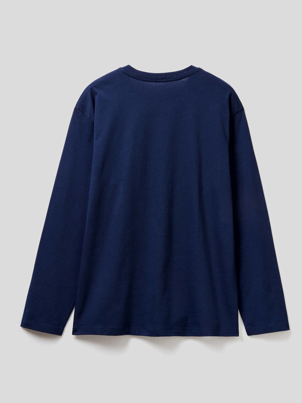 T-shirt manica lunga in cotone biologico image number 2