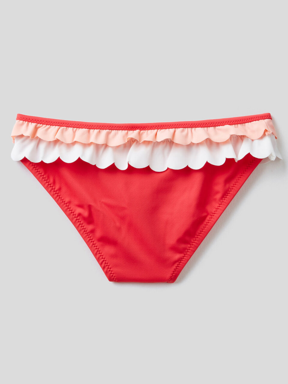 Slip mare in ECONYL® con balze image number 2
