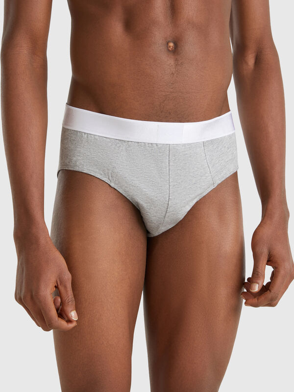 Slip in misto cotone Uomo