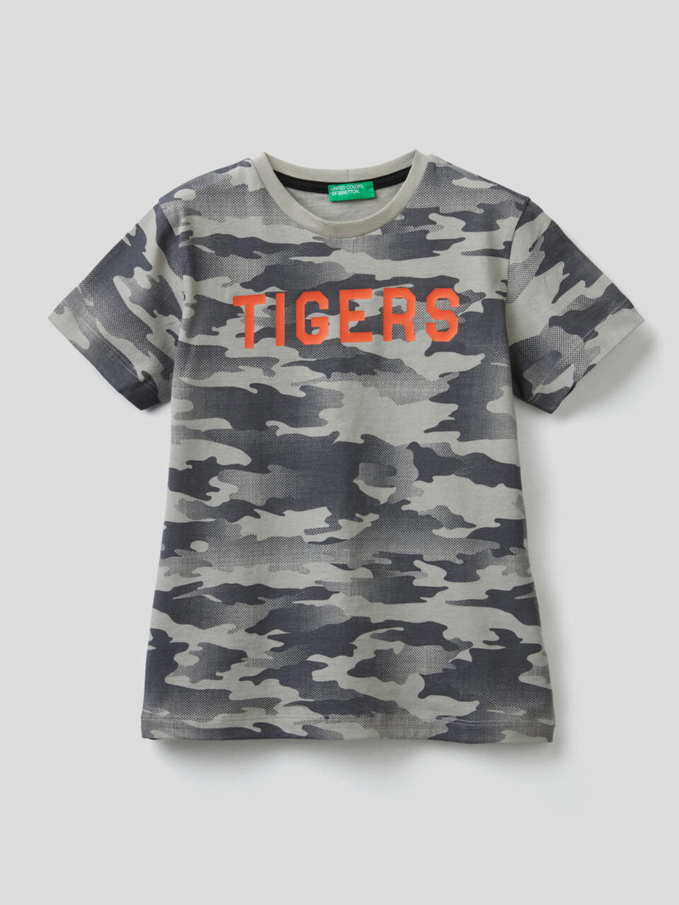 T-shirt stampata in puro cotone image number 1