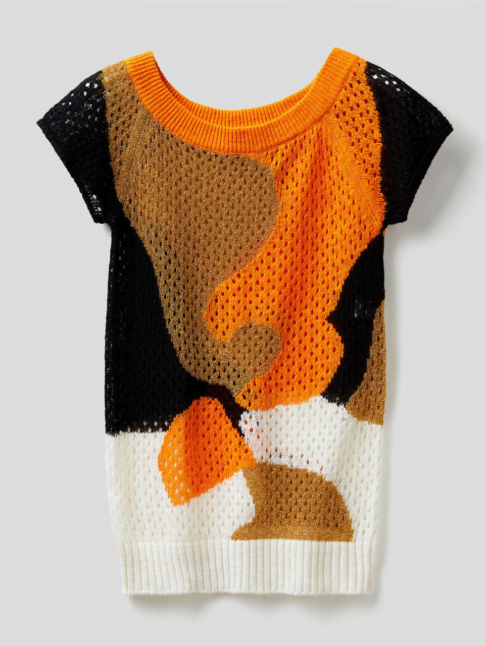 Maglia traforata multicolor image number 1