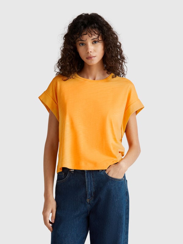 T-shirt boxy fit Donna