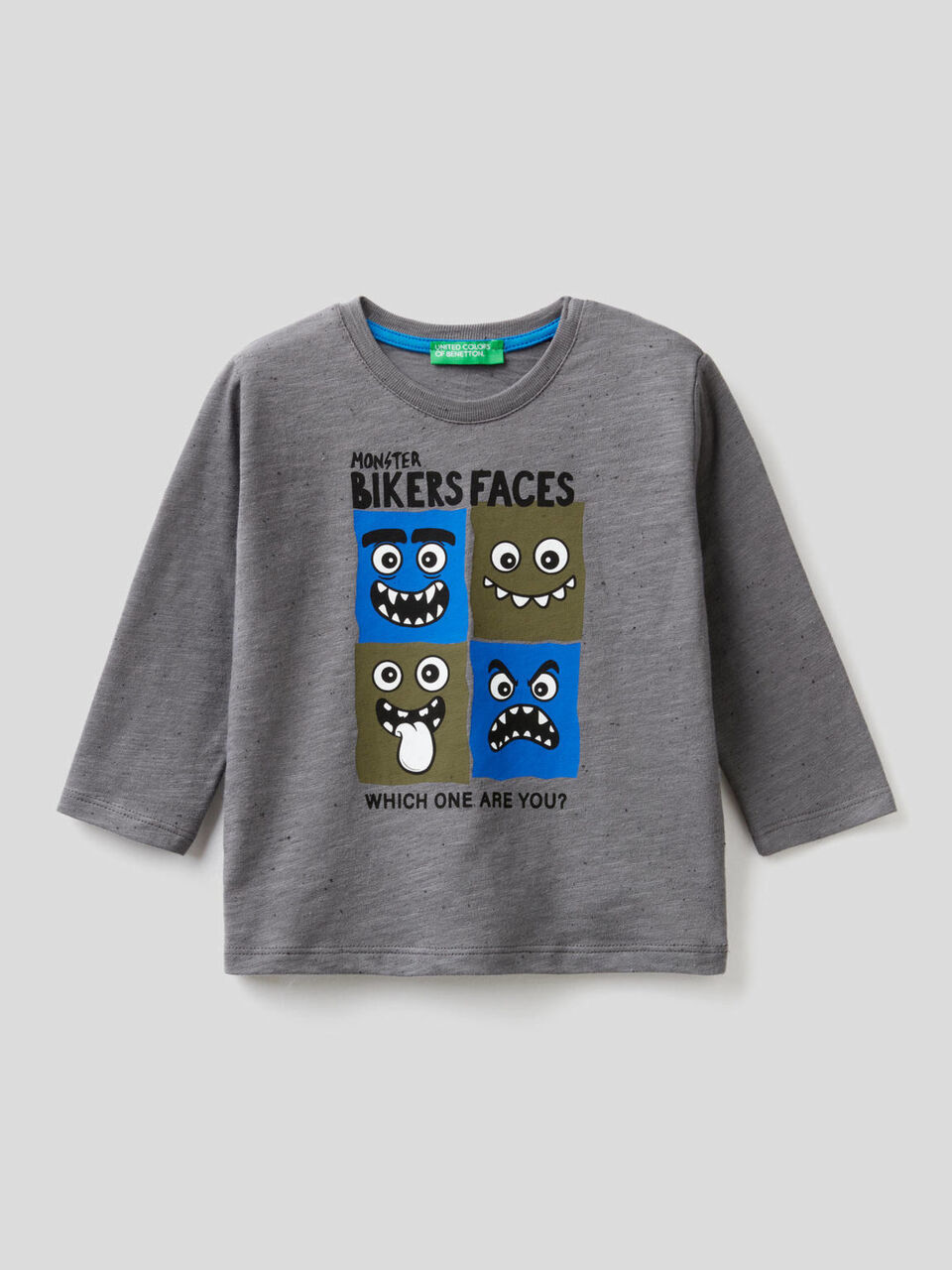 T-shirt con stampa in misto cotone image number 1