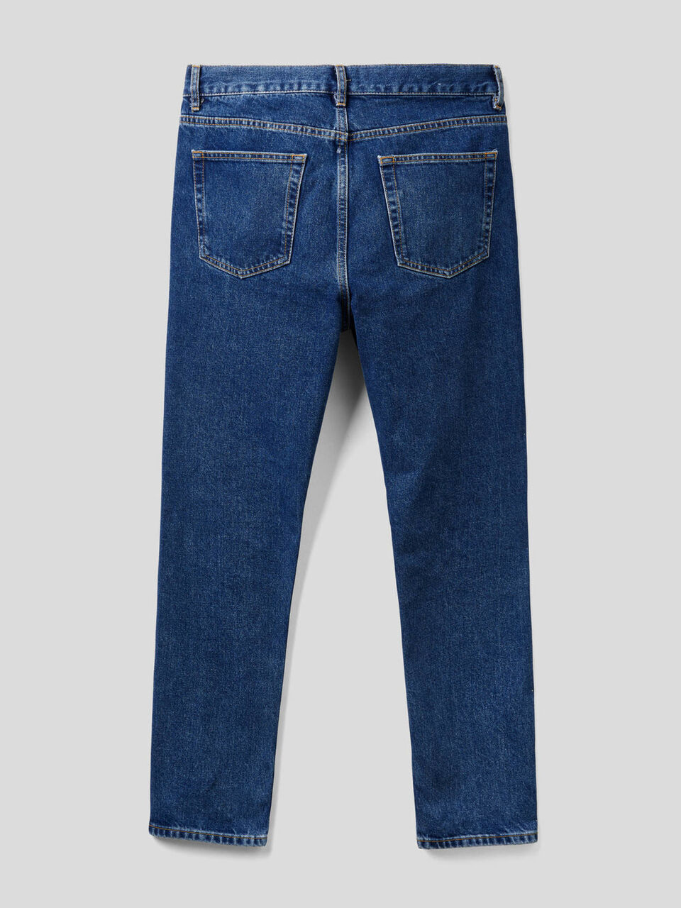 Jeans cropped 100% cotone image number 2