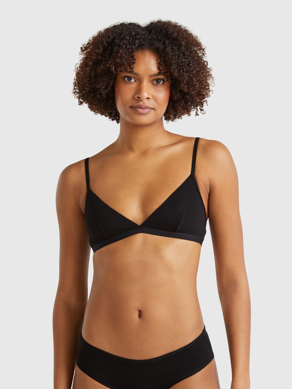 Reggiseno in cotone super stretch Donna