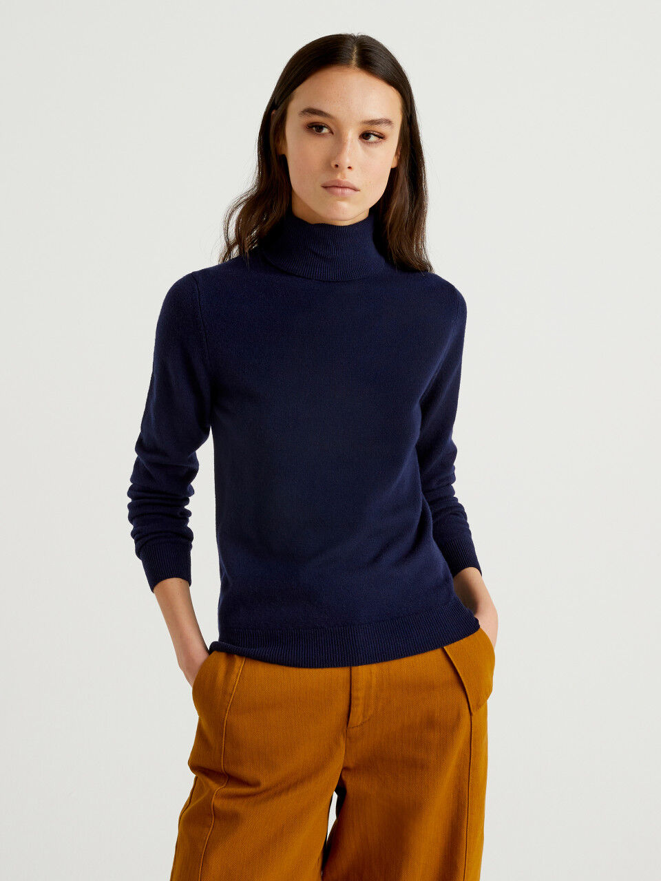 Maglioni collo alto benetton shop
