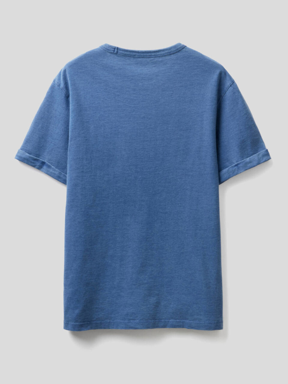 T-shirt 100% cotone con effetto vissuto image number 2