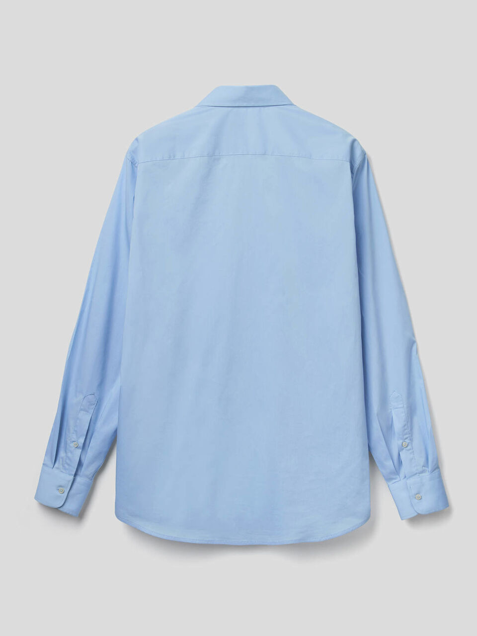 Camicia slim fit tinta unita image number 2