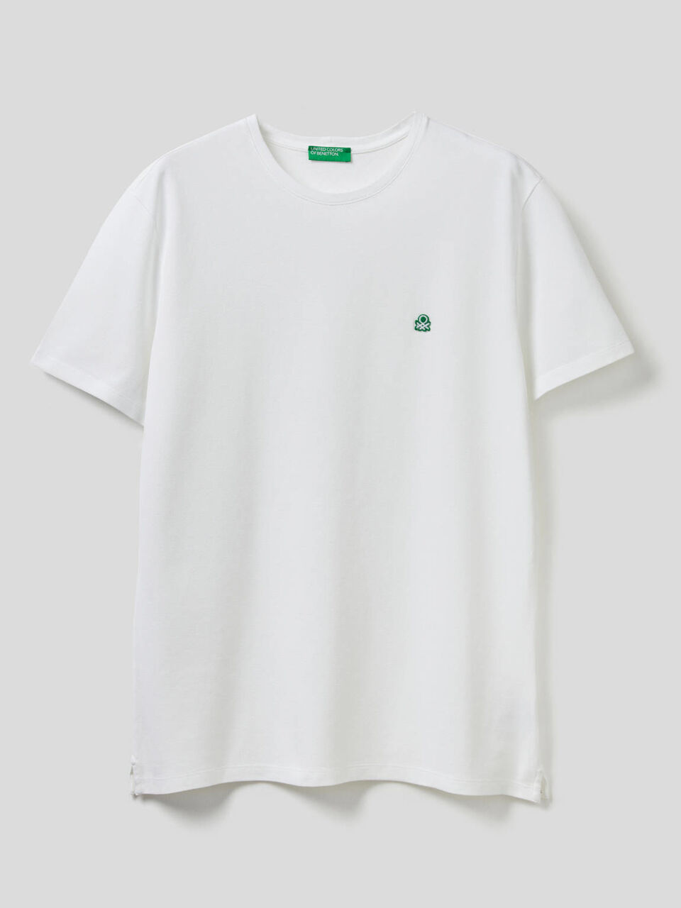 T-shirt in 100% cotone piquet image number 1