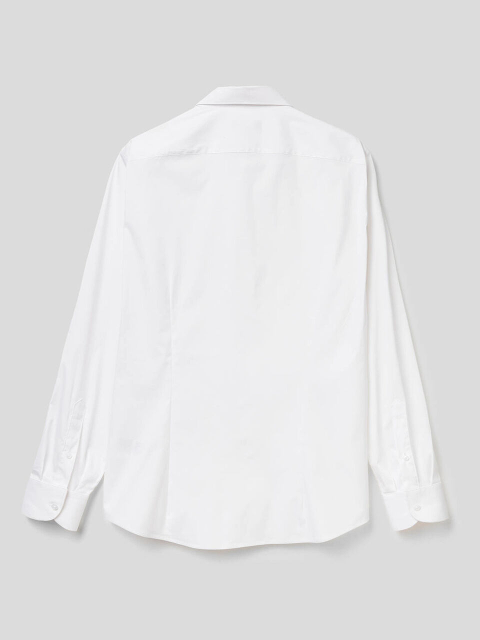 Camicia slim fit tinta unita image number 2