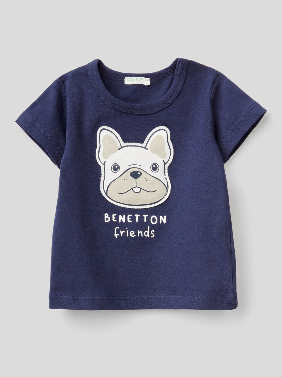 T-shirt con patch e stampa image number 1