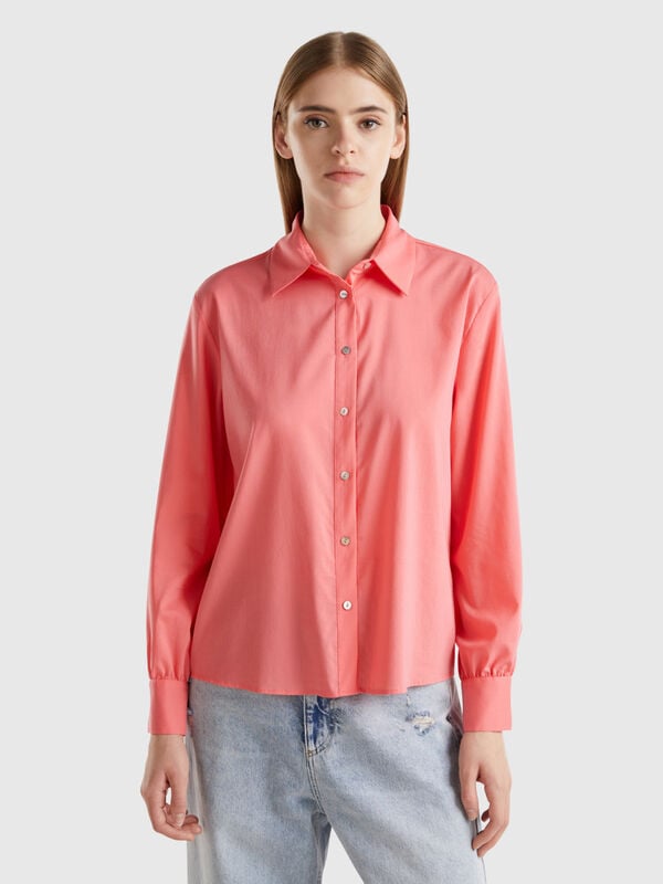 Camicia fluida stretch Donna