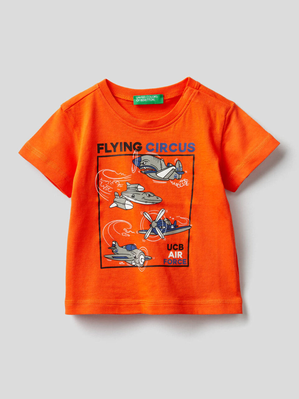 T-shirt in puro cotone con stampa image number 1