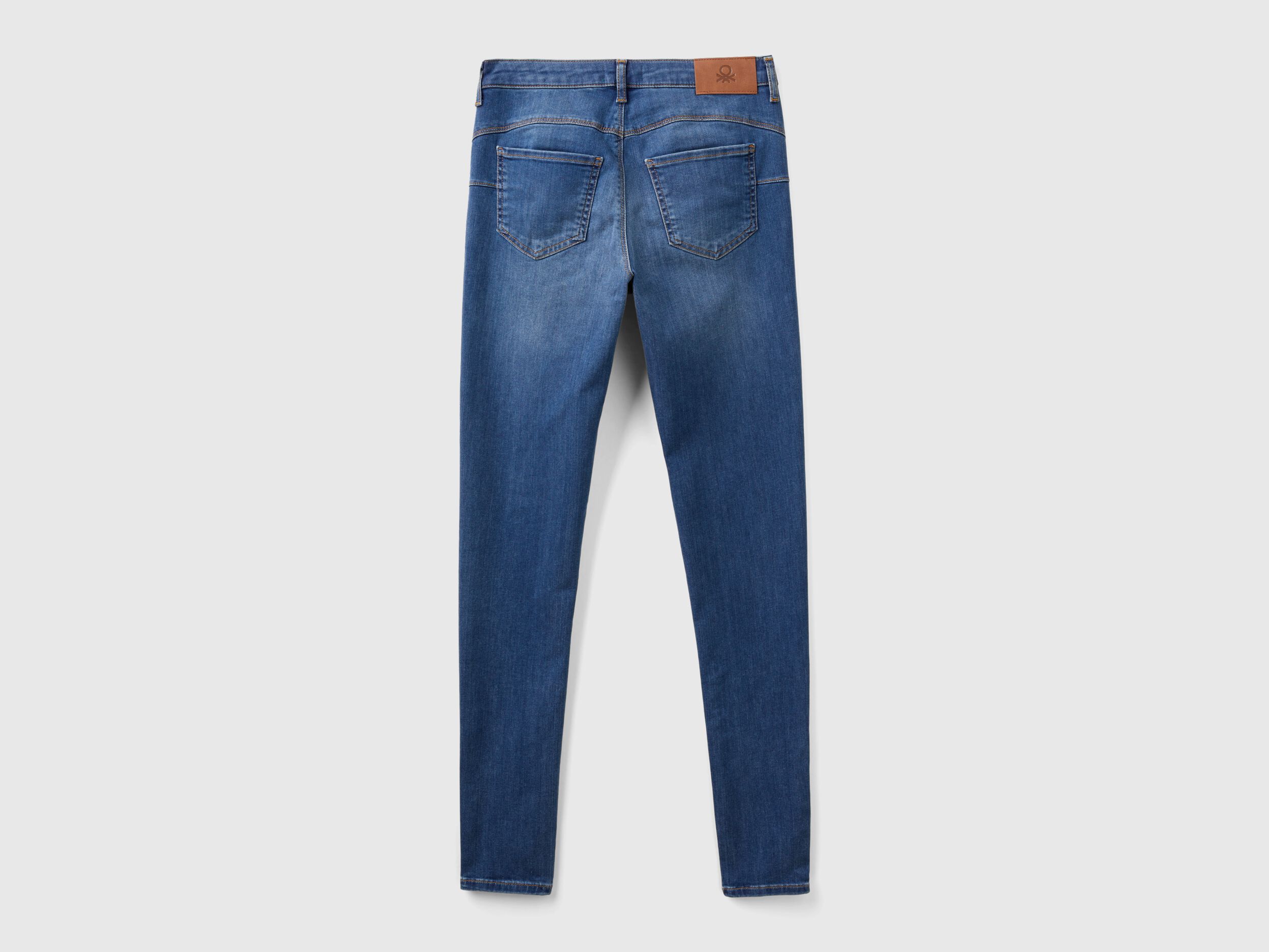 Jeans push up skinny fit Blu Benetton