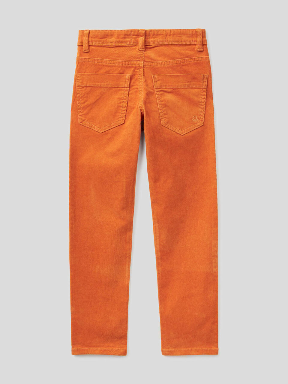 Pantaloni slim fit in velluto stretch image number 2
