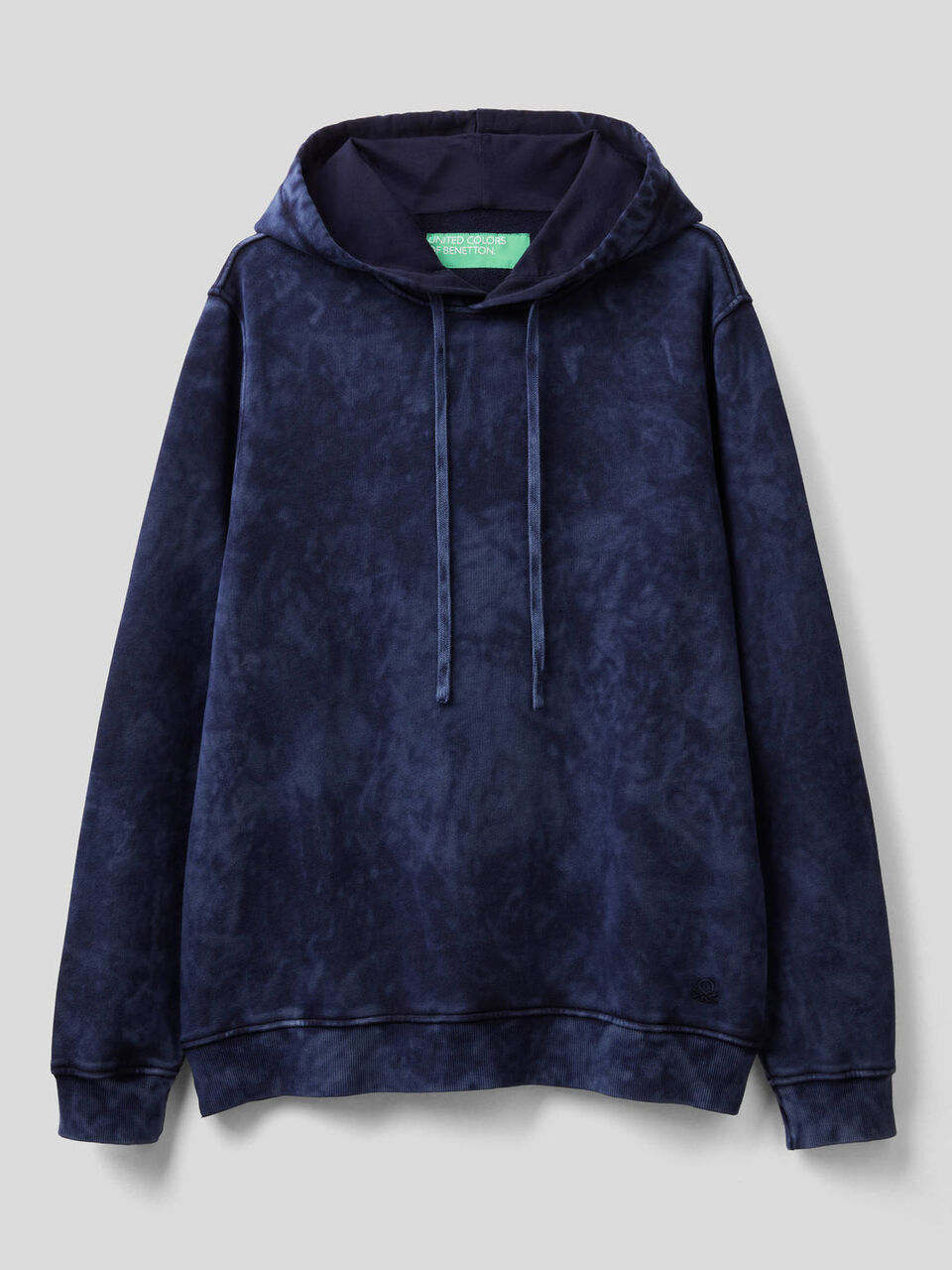 Felpa tie-dye in 100% cotone image number 1