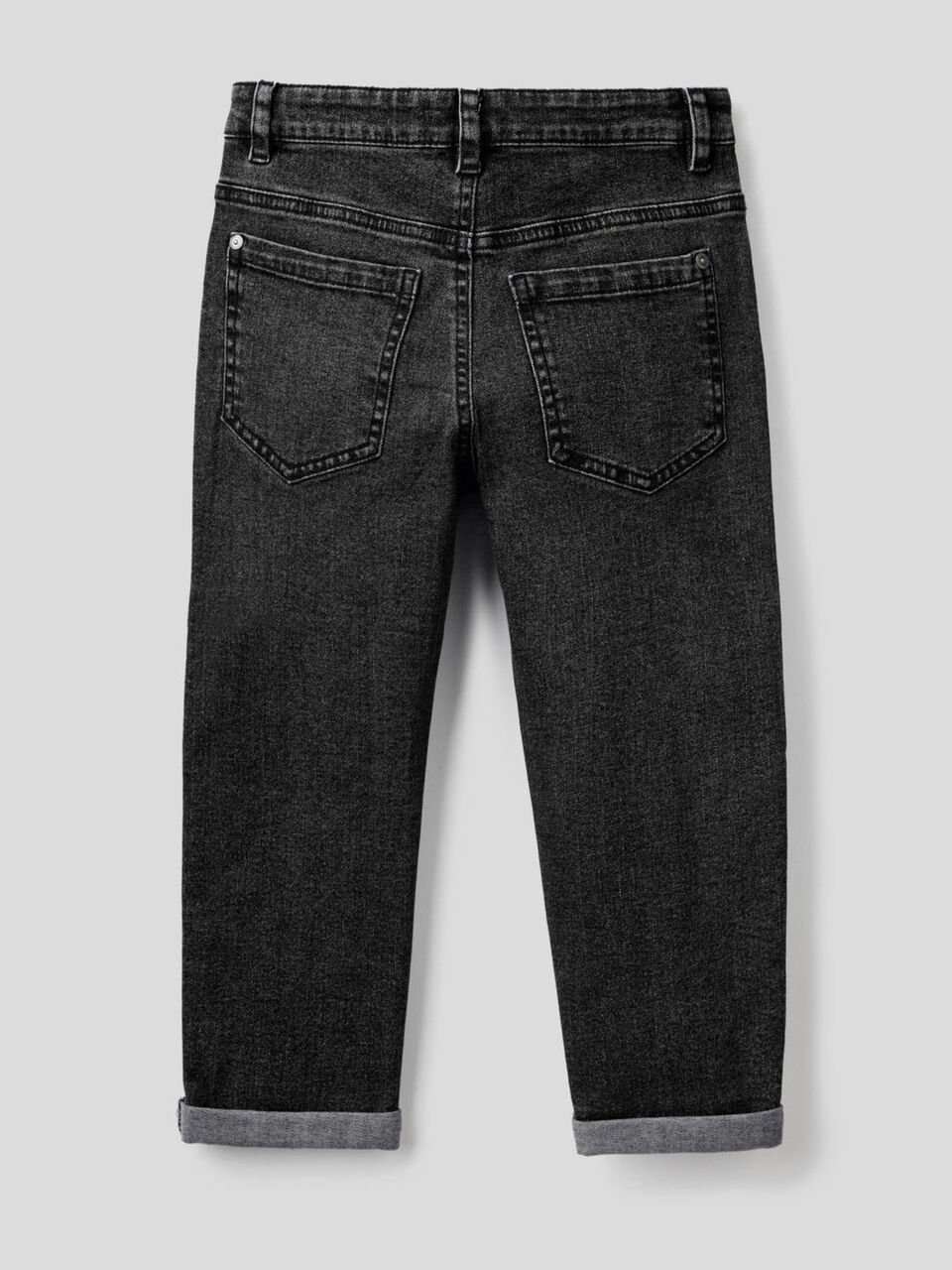 Jeans carrot in denim stretch image number 2