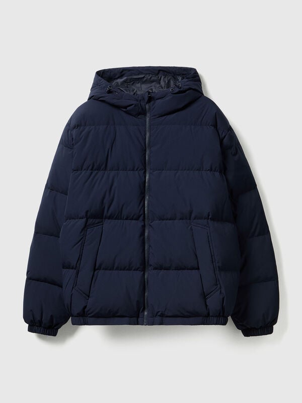 Piumino imbottito vera piuma riciclata Uomo