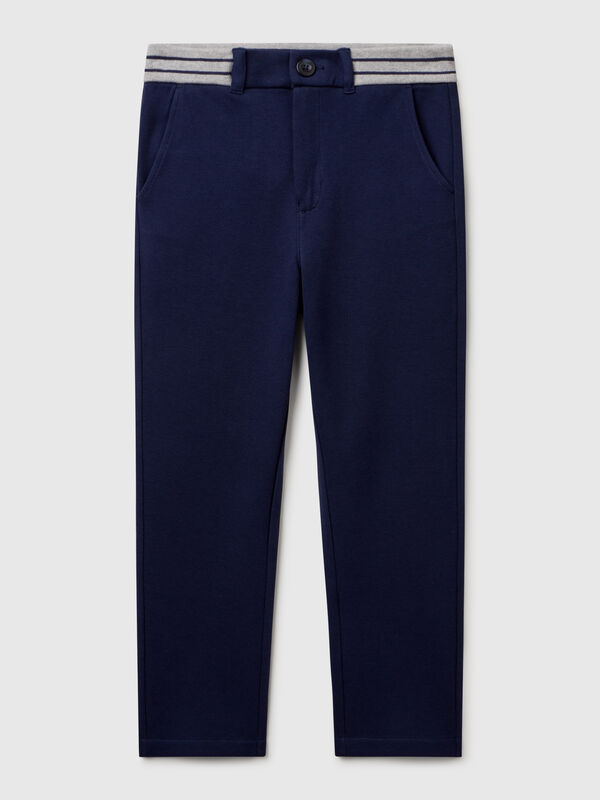 Pantaloni lunghi in cotone Bambino