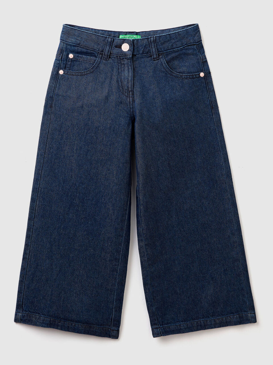 Pantaloni ampi di jeans image number 1