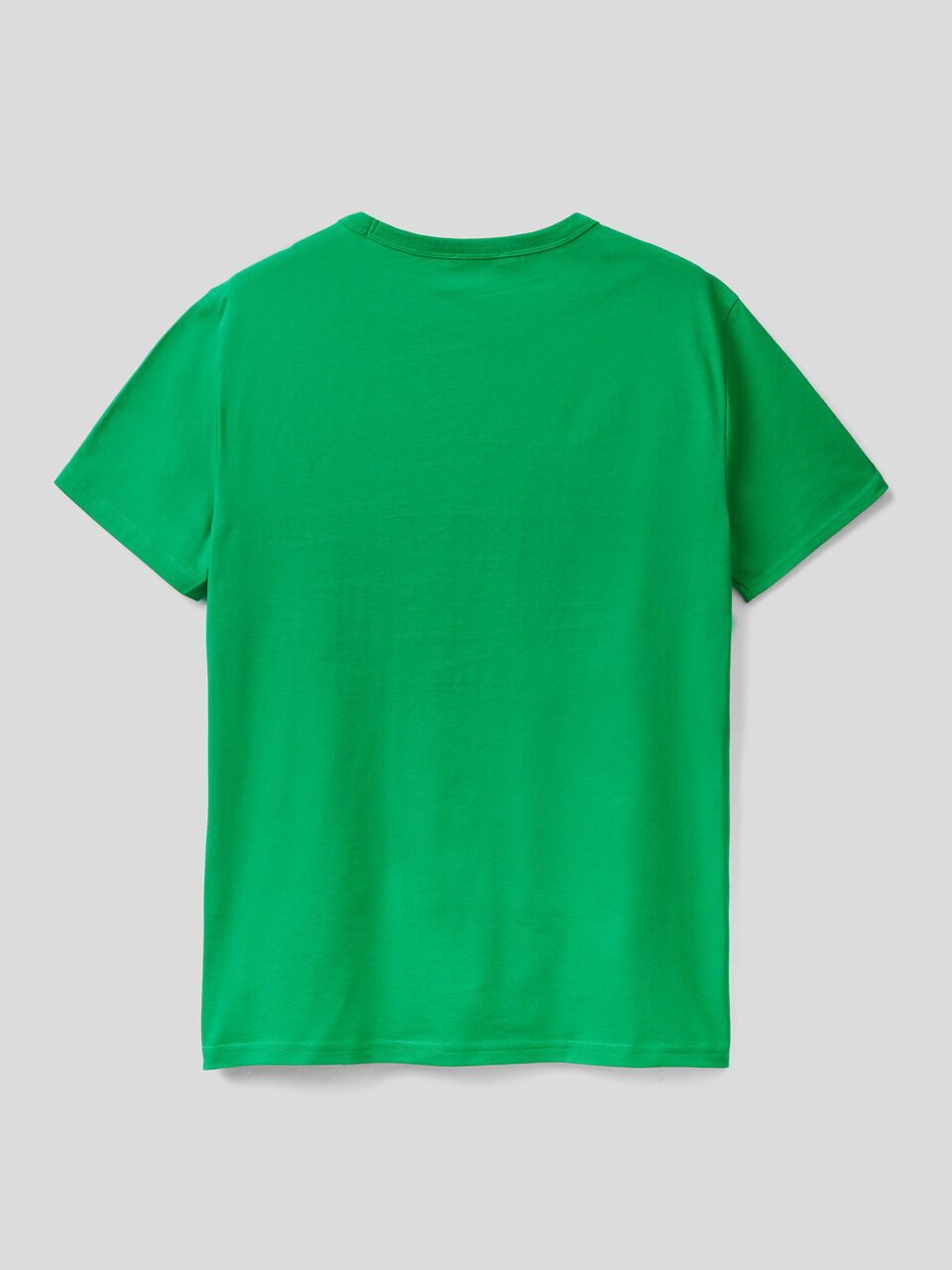 T-shirt in cotone bio con stampa logo image number 2