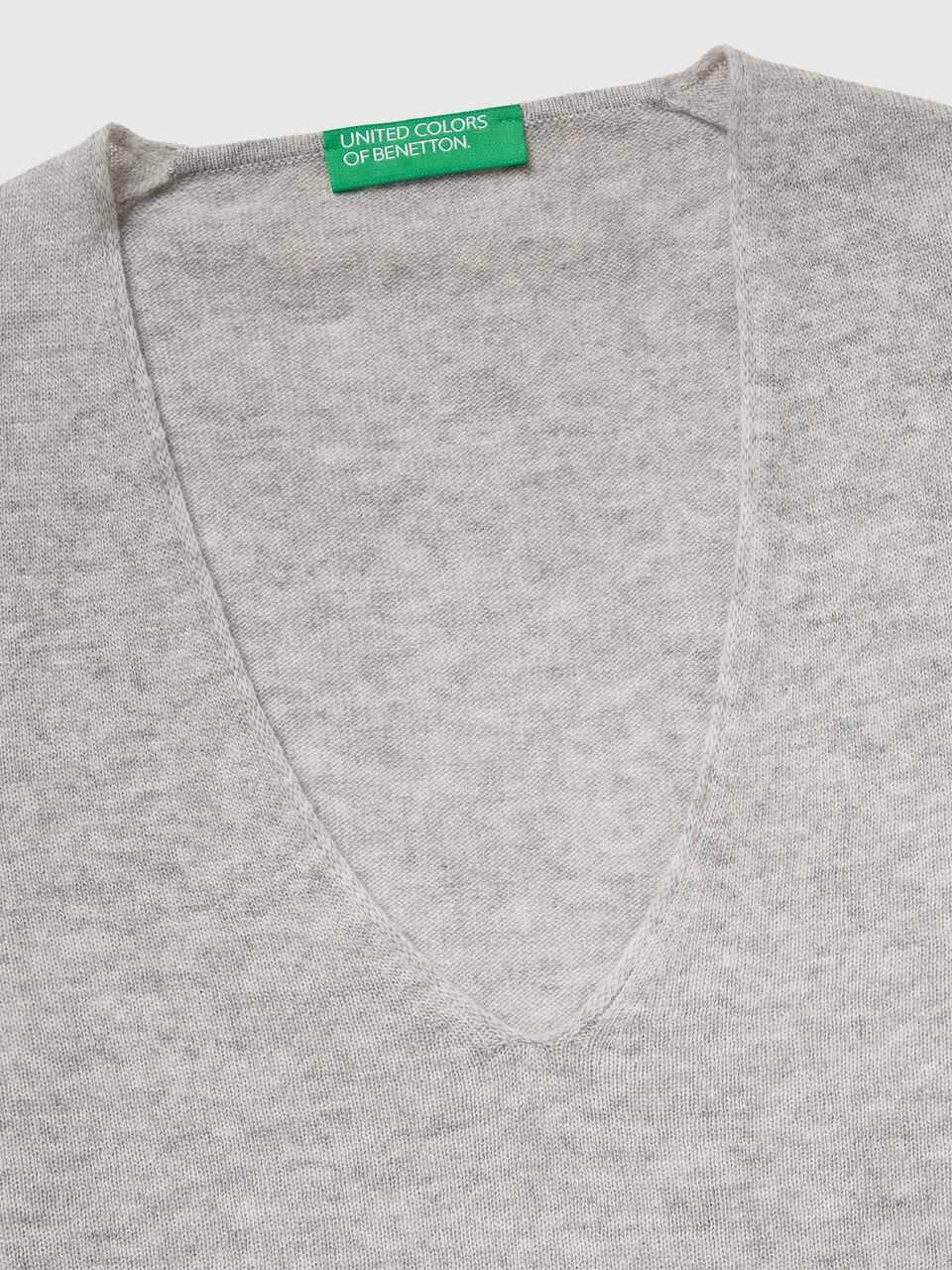 MAGLIA SCOLLO V M/L Donna image number null