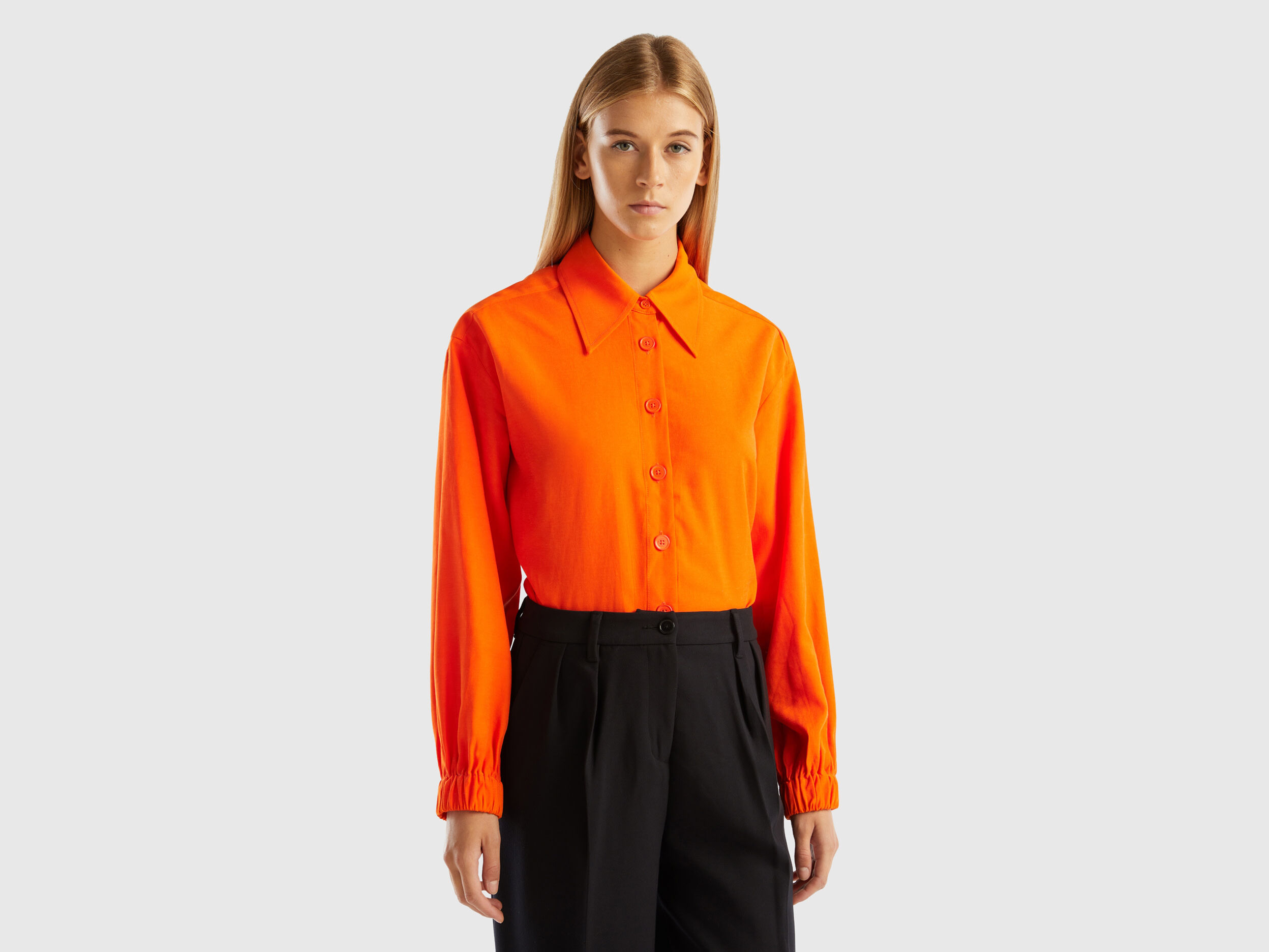 Camicia arancione deals