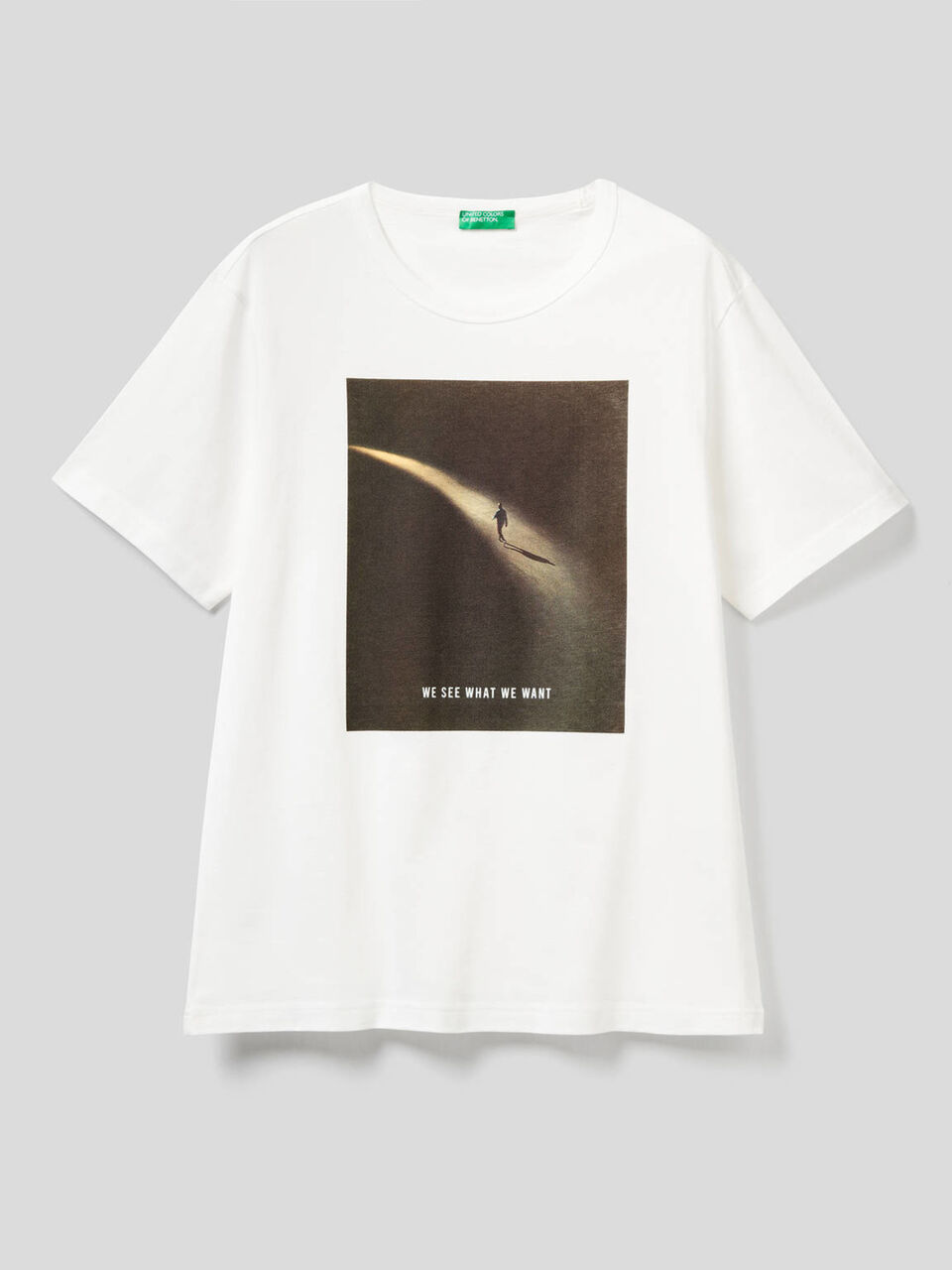 T-shirt con stampa fotografica image number 1