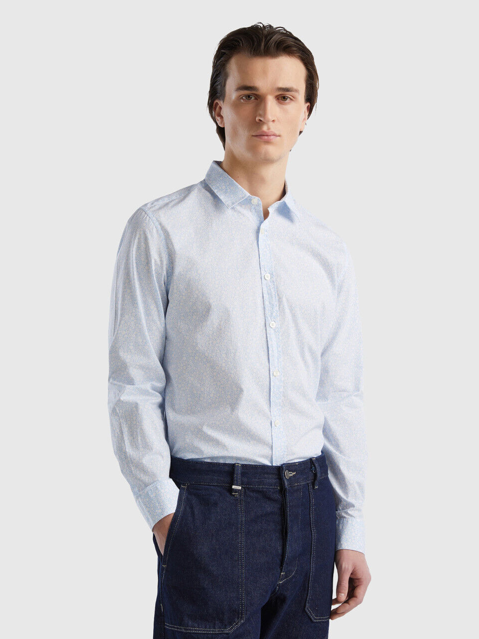 Benetton camicie uomo cheap