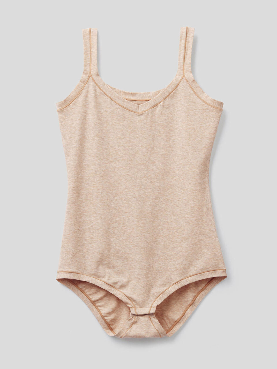 Body in cotone elasticizzato image number 1