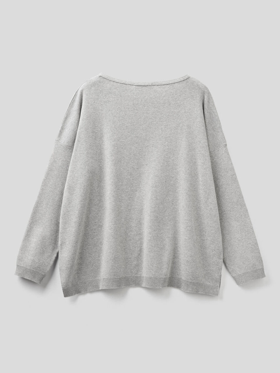 Maglia in cotone con scollo rotondo image number 2