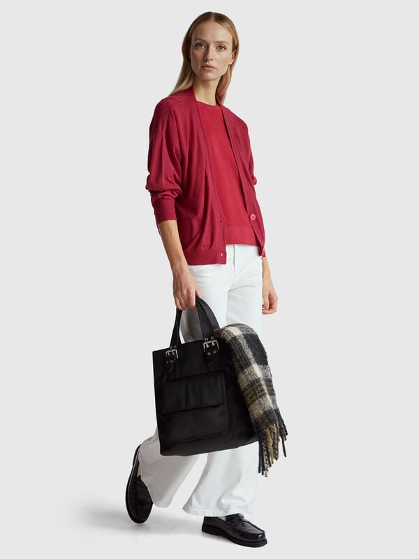 Maglia in pura lana Merino Donna