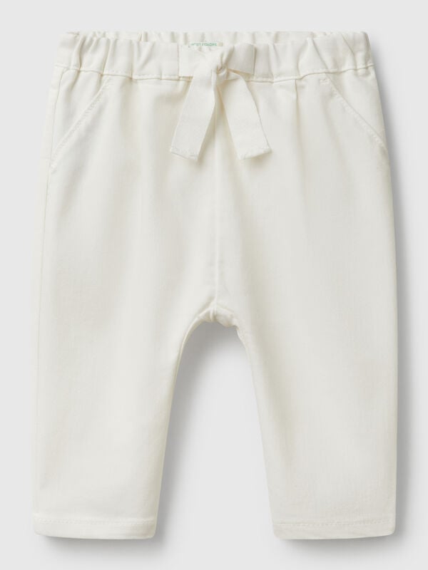 Pantaloni stretch con coulisse Baby