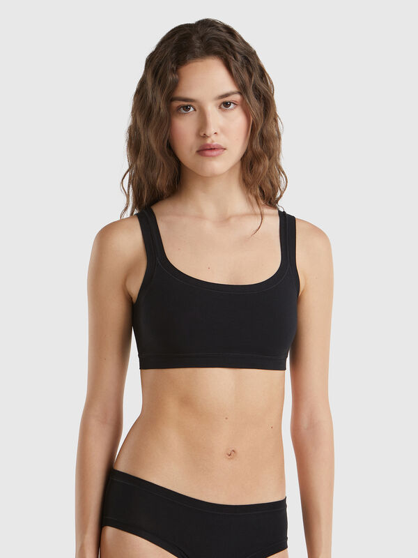 Brassiere in cotone super stretch Donna