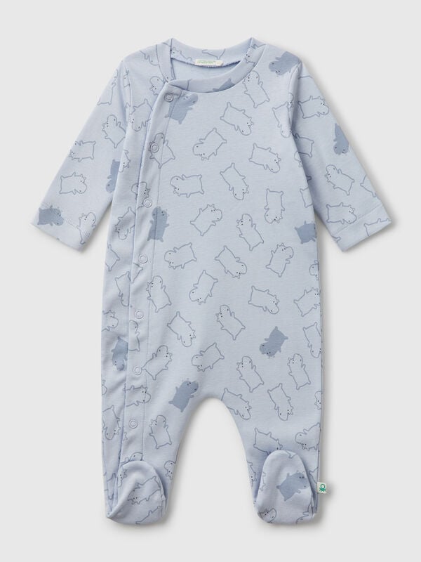 Tuta lunga con stampa fantasia Baby