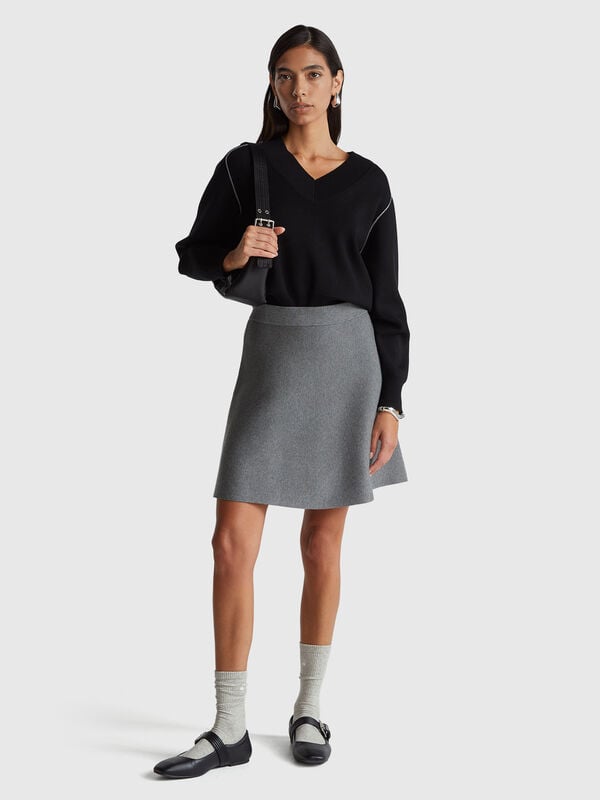 Minigonna in maglia Donna