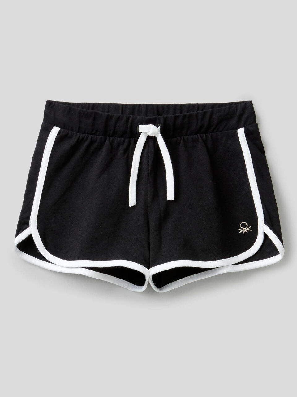 Shorts stile runner in 100% cotone image number 1