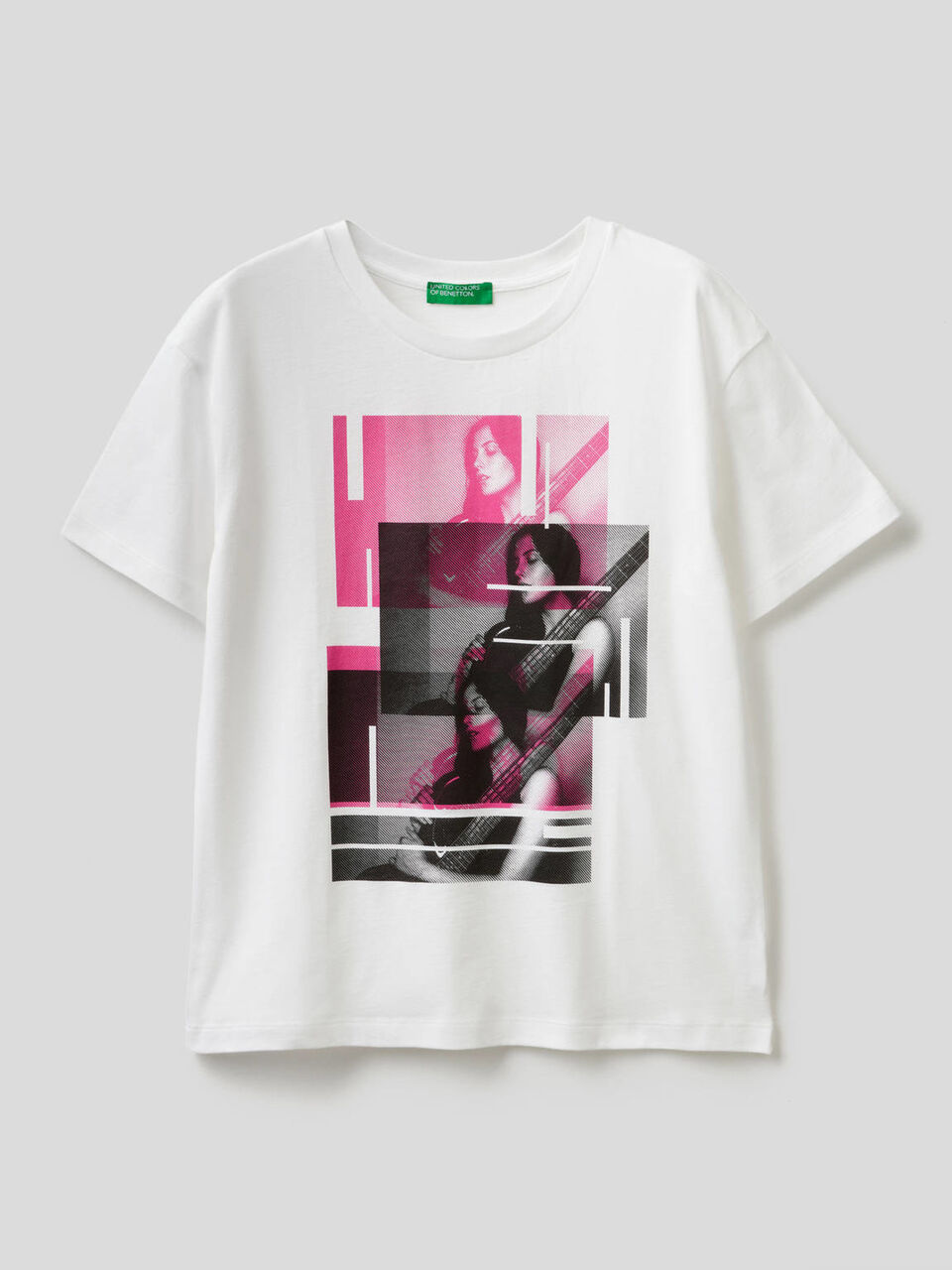 T-shirt stampa fotografica image number 1