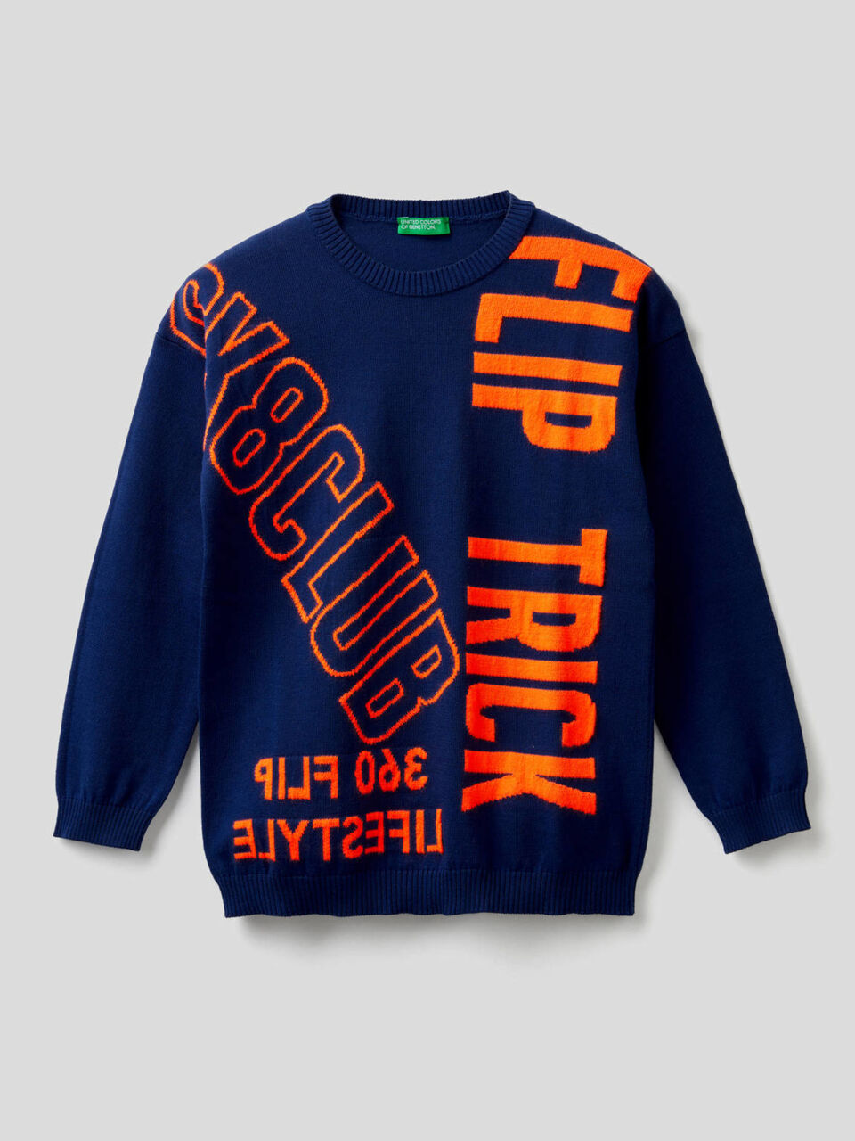 Maglia con parole fluo image number 1
