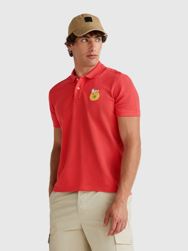 Polo regular fit Snoopy ©Peanuts  Uomo