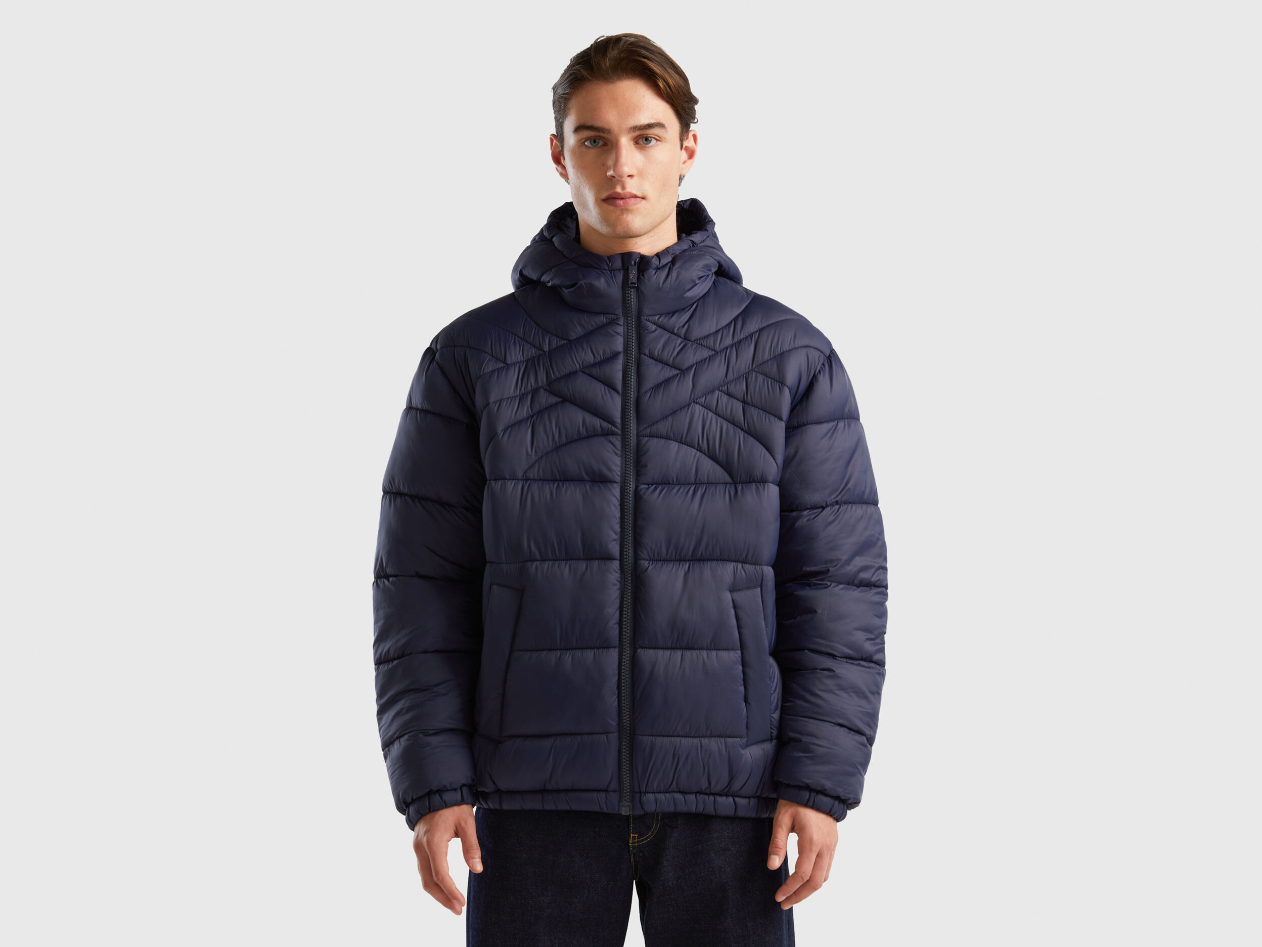 Piumino uomo 100 grammi on sale benetton