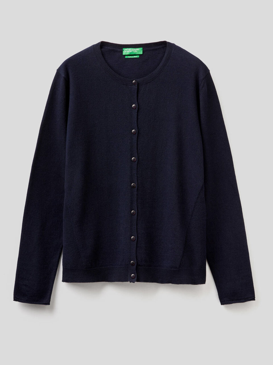 Cardigan in misto cashmere image number 1