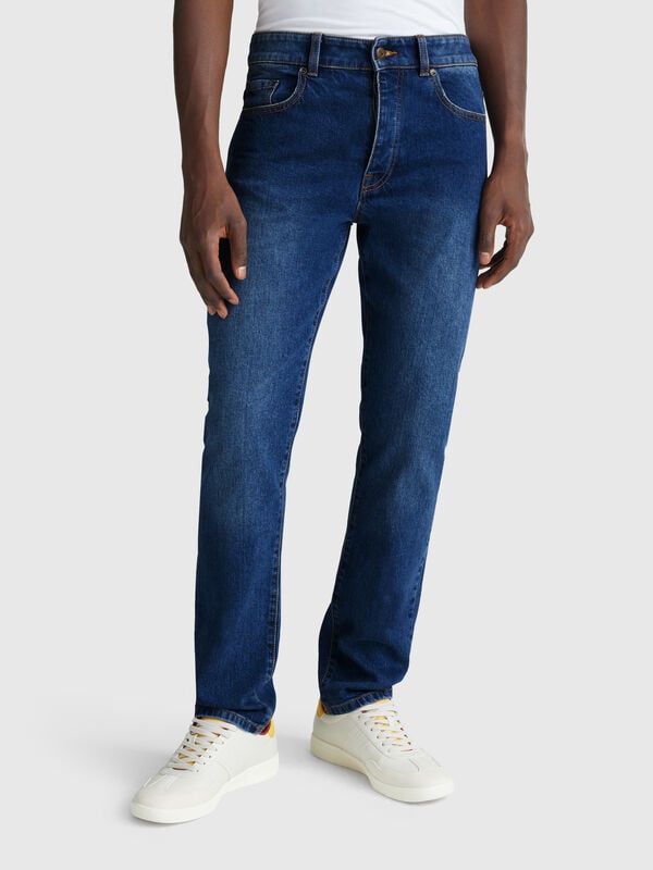 Jeans slim fit cinque tasche Uomo
