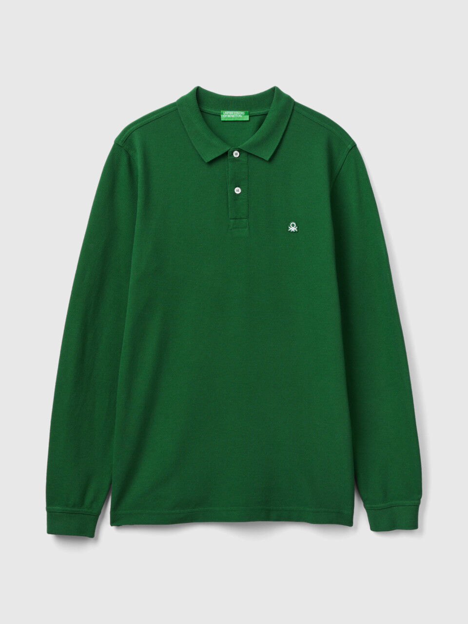 Polo uomo manica new arrivals lunga benetton