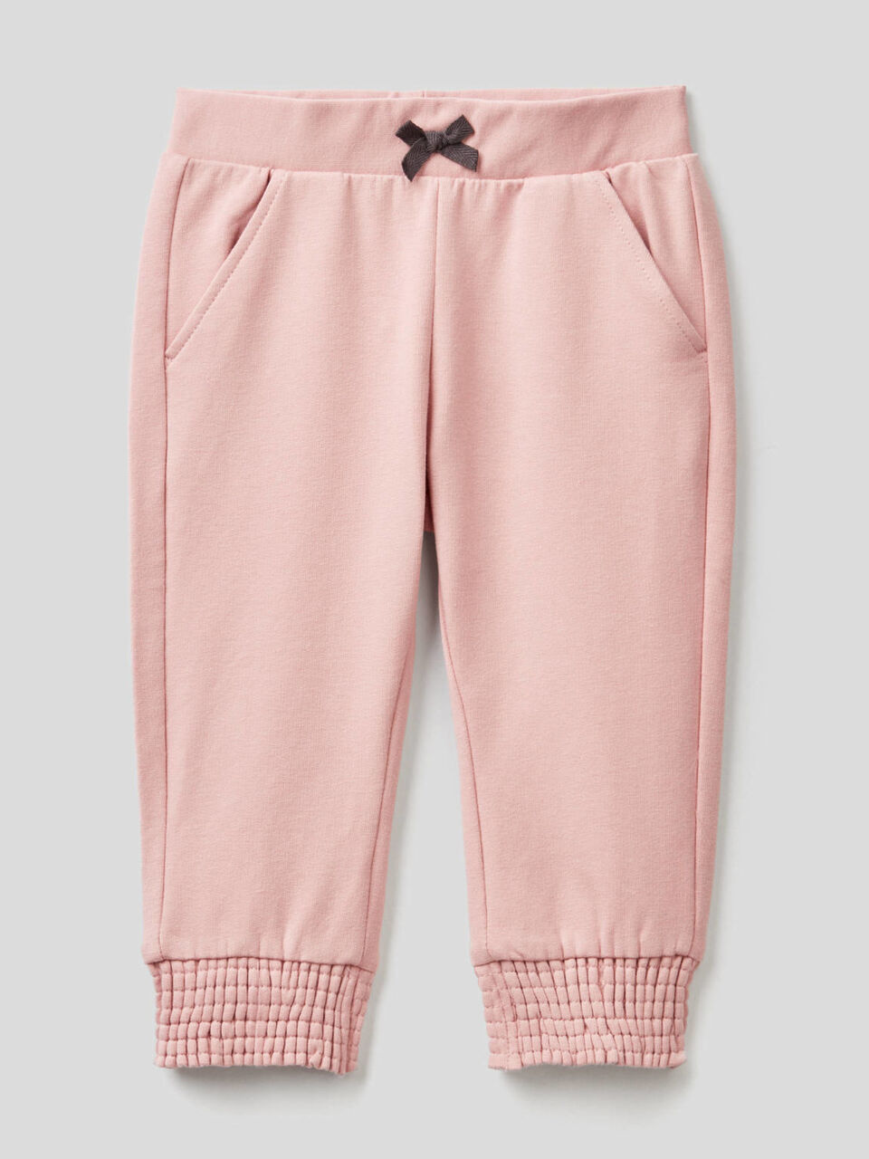 Pantaloni in felpa di cotone bio stretch image number 1